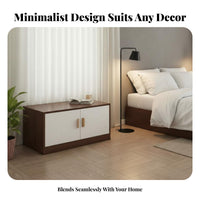 Modern Design Long Lift-Top Cabinet Multi-Functional Lift-Top Storage Bench Multifunctional Household Furniture Space-Saving for Apartment Dwellers, Homeowners, Families, Bedside, Bedroom, Foot of Bed, Entryway