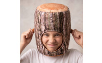Furry Tree Stump Hat Soft Tree Stump Hat Funny Furry Headpiece for Stage Performances