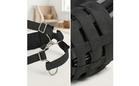 Padded Horse Muzzle with Halter Ventilated Horse Muzzle Lightweight Tack Nylon for Horses, Stable