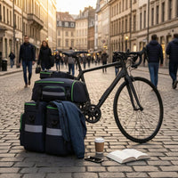 Function Bike Trunk Bag Reflective Three-in-Single Bike Bag Structured for Biking Trips