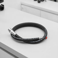Scuba Inflation Hose 250 PSI Low Pressure Inflation Hose with Metal Fittings Flexible for Divers