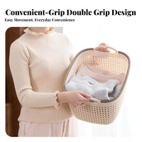 Wovenpattern Pfinal partic Basket Large Capacity Wovenpattern Tote with Handles