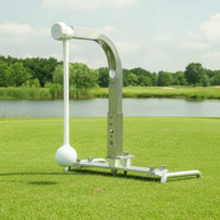 Golf with Automatic Return Stainless Steel Golf Swing Training Device Height-Adjustable for Golfers, Beginners, Garden, Grass