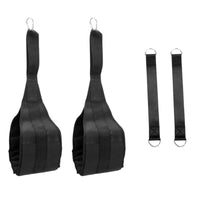 2 Pieces Hanging Ab Straps Padded Ab Sling Straps Heavy Duty for Athletes