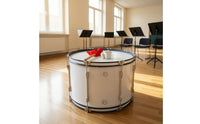 24x12 inch Snare Drum with Strap Heavy-Duty 24x12 inch Snare Drum Secure for Drumlines, Outdoor Performances