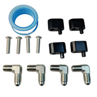 Stainless Steel Automotive Line Kit Ready-to-Install Fluid Line Assembly Long-Lasting Plumbing Part Slim-Profile for Builders