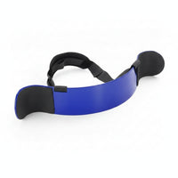 Padded Biceps Training Board Curved Arm Workout Board Aluminum Portable Home Gym Set Adjustable Strap