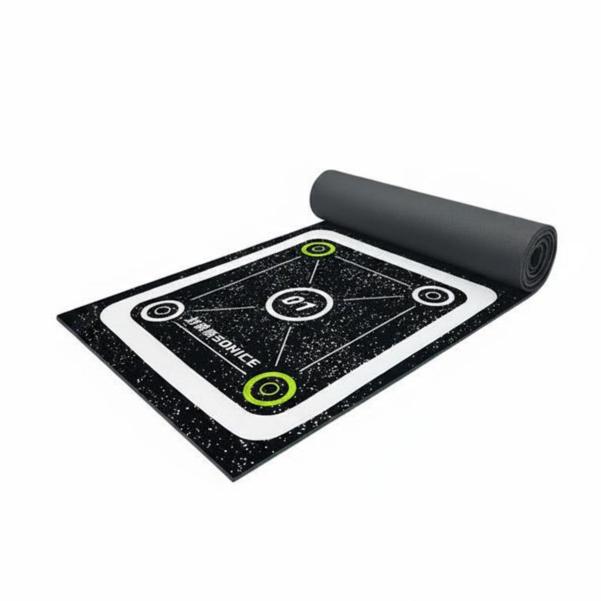 Rubber Agility Ladder Mat Easy to Clean Agility Ladder Mat Indoor and Outdoor Utilize Athletic Equipment for Kids