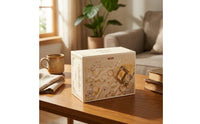DIY Jewelry Box Kit Multi-Compartment Jewelry Box with Gift Bag Creative Toy for Girls