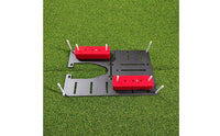 Putt Precision Lane Mat Stroke Path Practice Putting Training Sports Gear for Golfers, Beginners