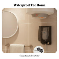 Type 86 Outlet Protector Additional Deep Waterproof Outlet Box Water-Resistant Socket Cover Sturdy Electrical Control 100-Degree