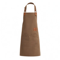 Waterproof Work Apron Utility Pockets Anti-Splash Apron Safeguarding Clothing Front Pocket Workwear Water Repellent