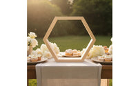 Natural Wood Cupcake Display Stand Sturdy and Long-Lasting Desktop Storage Shelf Modular Design Home Decoration Deformation Resistant for Party