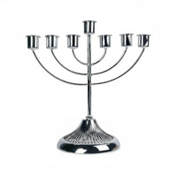 7 Arm Candelabra Electroplated Finish 7 Head Candle Holder European Style Table Centerpiece Candelabra for Wedding, Party, Mantelpiece