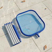 Easy Scoop Rim Pool Cleaning Net Lightweight Swimming Pool Skimmer Net Long-Lasting Deep Mesh Foliage Skimmer Heavy Duty for Spa, Pond