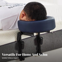 Portable U-Shaped Headrest Foldable Portable Massage Headrest Space-Saving Adjustable Face Cradle for Home Users, Adults, Beauty Salon, Spa, Bedroom