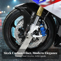 Carbon Fiber Pattern Front Mudguard Debris Protection Motorcycle Front Mudguard Exact Fit Mudguard