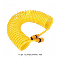 Retractable Coiled Pipe Abrasion-Resistant Spiral Water Hose Long-Lasting