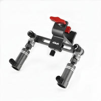 Anti-Slip Fishing Rod Holder with Dual Clamps Adjustable Fishing Rod Holder with Clamp Corrosion-Resistant Long-Lasting for Anglers, Fishermen