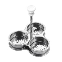 Poached Egg Maker Cups Insert Reusable Poached Egg Maker Cups with Handle Pan for Home Cooks, Kitchen