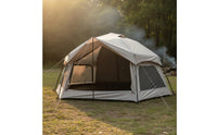 Quick Setup Fungus-Shaped House Tent Waterproof Automatic Instant Tent Ventilated Outdoor Shelter Portable for Families