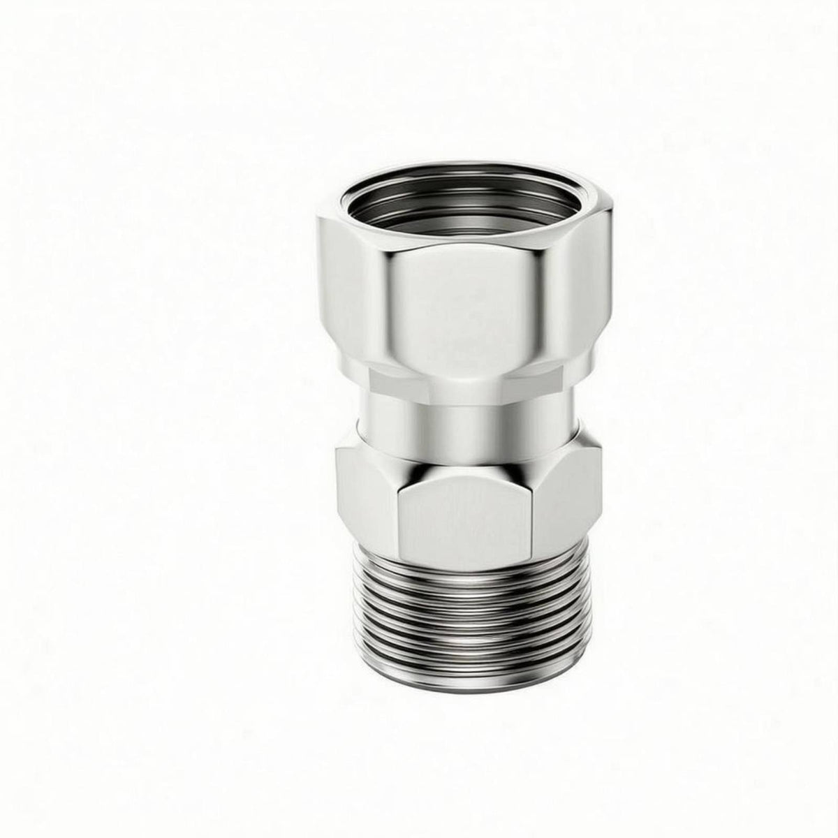 Movable Joint Stainless Steel Angle-Valve Extension Fitting Universal Connection Swivel Threaded Angle Fitting