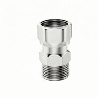 Movable Joint Stainless Steel Angle-Valve Extension Fitting Universal Connection Swivel Threaded Angle Fitting