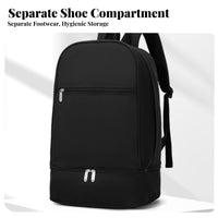 Athletic Backpack Sport Backpack Bottom Compartment Rucksack Top Handle for Sports