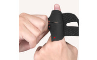 Finger Support Brace Non-Slip Finger Wrap with Hook-and-Loop Elastic for Sports