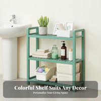 Space-Saving Multi-Tier Rolling storage trolley Easy Assembly Shelf single-tier Large Capacity Household Storage Minimalist design for household owners, Office Workers, Bathroom, Living Room, Bedroom, Narrow areas