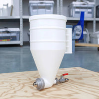 Large Capacity Texture Spray Hopper Textured Texture Sprayer with Hopper Clog Resistant Leakproof for Contractors