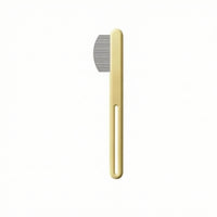 Fine-Toothed Pet Grooming Comb Rounded Ends Cat Comb Sturdy Lightweight for Dogs