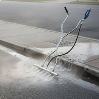 Wheeled Undercarriage Cleaner Quick Connect Pressure Washer Undercar Cleaner 360-Degree Movement Pressure Washer Water Broom for Homeowners, Patios