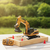 RC Digger Mini Wirelessly Operated Control Digger Multi-Functional for Sandbox