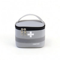 First Aid Bag Lightweight First Aid Kit Bag Organizer Zippered Multi-Purpose for Travelers, Home, Camping