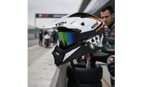 Full-Face Motorcycle Helmet Streamlined Full-Face Helmet Aerodynamic Lightweight for Motorcyclists, Downhill Cycling, Karting