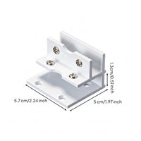 Corner Glass Clamp Aluminum Alloy Glass Clamp Waterproof