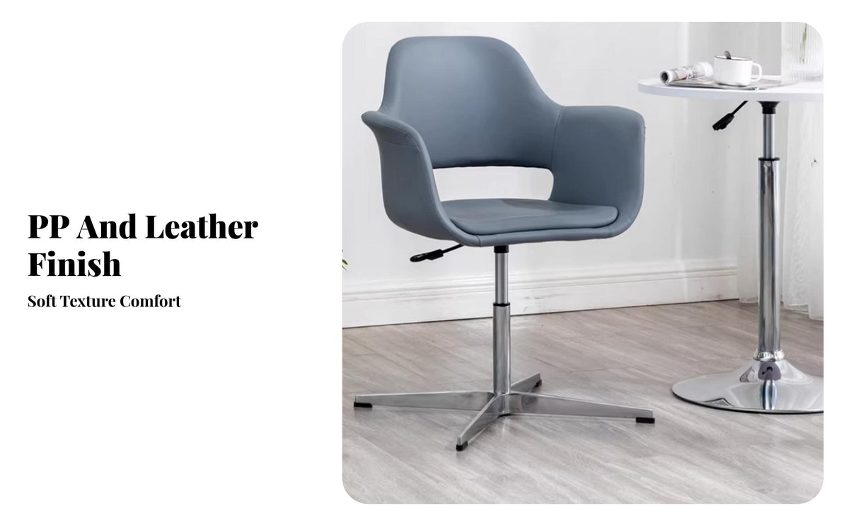 Modern Design archedd spine support Rolling Chair Adjustable Height Office Furniture 360-Degree rotate Ergonomic spine supportrest for Nail technicalnicians, Students, Women, Study Room, Bedroom