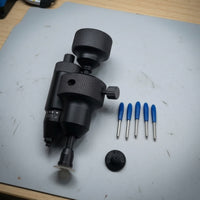 Precision Film Hole-Cutting Tool Knurled Automotive Film Cutter Clean Circle Cutter with Replacement Bits Stable for Window Tinting