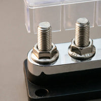 Bus Bar with Cover 12V Grounding Block 48V DC Hardware for RV
