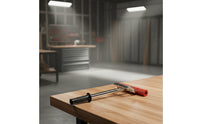 Metal Shaft Telescopic Floor Roller Black Grip Handle Adjustable Length Roller for Home Renovation, Interior Wall Work