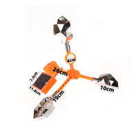 Mounted Wind Rotator Bird Deterrent Easy Installation Reflective Bird Deterrent