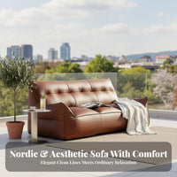 Lazy Sofa Double woven mat Lounger Lounge and Sleep Upholstered Floor Lounger stylish aesthetic Living Room Seating convertable Design for two people, Young Adults, Students, Bedroom, Balcony, Small Apartment