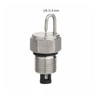 Wear Resistant Stainless Steel Strike Pin Nozzle Anti-Clog 1/8 Inch Thread Mist Nozzle Leak-Proof for Cooling, Landscaping, Dust Suppression