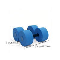 High Buoyancy Foam Water Dumbbell Waterproof Floating Dumbbell Wear-Resistant Foam Water Dumbbells Odorless for Children, Women