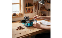 Miniature Small Bead Lathe High-Precision Bead Crafting Machine Quiet Operation Woodworking Equipment for Hobbyists, Garage
