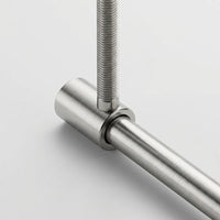 Wall Mount Holder for Kitchen Towel Rolls, Paper Dispenser, Stainless Steel Rag for Bathroom and Wash Basin