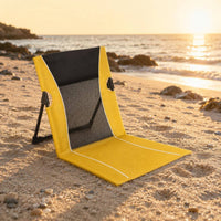 Mesh Back Floor Chair Carrying Bag Folding Floor Chair Lightweight