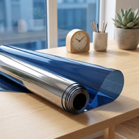 Blackout Window Film for Home Office Privacy, Opaque Window Tint Film Home with 99% UV Protection, Wide 152x200cm PET Material, Modern Style