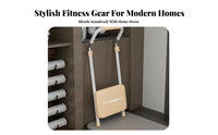 Easy to Stow Sit-up Assistant Portable Abdominal Crunch Equipment Compact and Lightweight Sit up Assistant Bar Comfortable Padding for Home Exercisers, Beginners, Adults, Living Room, Gym, Travel, Office